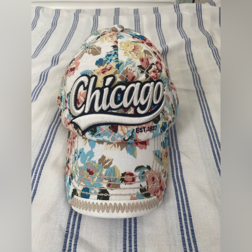 Robin‎ Ruth Chicago Baseball Cap-OS-Floral - Picture 8 of 9